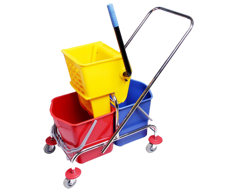 Mop Wringer Trolley and Bucket